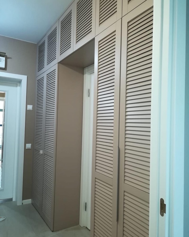 Распашные шкафы-Шкаф с распашными дверями по размеру «Модель 67»-фото2