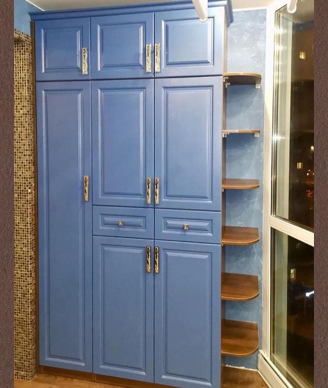 Распашные шкафы-Шкаф с распашными дверями по размеру «Модель 52»-фото1